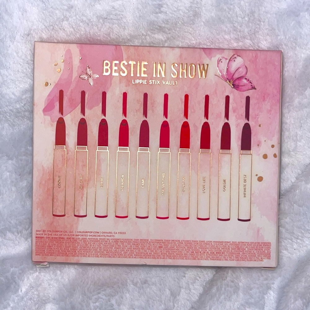 NEW💄10 lippie stix vault❤️